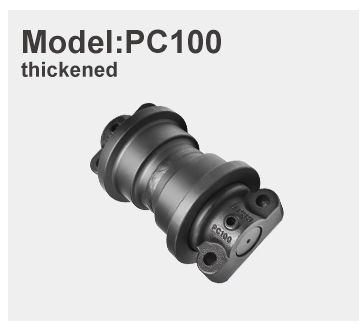 Factory Price PC100 Lug-Pattern Excavator Track Roller Bottom Roller for 10-Ton Komatsu PC100-Series