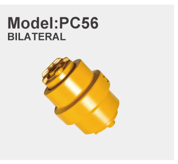 Factory Price PC56 Lug-Pattern Excavator Track Roller Bottom Roller for 5.6-Ton Komatsu PC56-Series