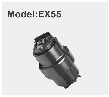 Factory Price EX55 Lug-Pattern Excavator Track Roller Bottom Roller for 5.5-Ton Hitachi EX55-Series