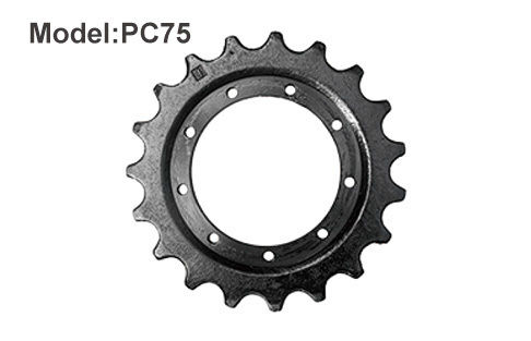 PC75 Excavator Drive Sprocket  8-Bolt Lug Pattern