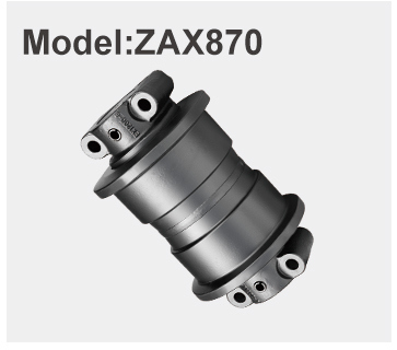 Factory Price ZAX870 Lug-Pattern Excavator Track Roller Bottom Roller for 87-Ton Hitachi ZAX870-Series