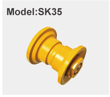 Factory Price SK35 Lug-Pattern Excavator Track Roller Bottom Roller for 3.5-Ton Kobelco SK35-Series