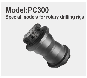Factory Price PC300 Lug-Pattern Excavator Track Roller Bottom Roller for 30-Ton Komatsu PC300-Series