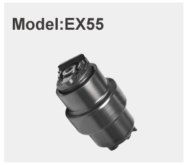 Factory Price EX55 Lug-Pattern Excavator Track Roller Bottom Roller for 5.5-Ton Hitachi EX55-Series
