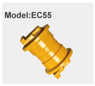 Factory Price EC55 Lug-Pattern Excavator Track Roller Bottom Roller for 5.5-Ton Volvo EC55-Series