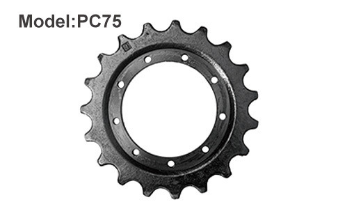 PC75 Excavator Drive Sprocket  8-Bolt Lug Pattern