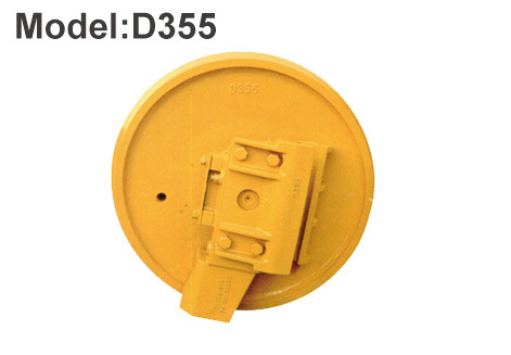 Factory Price D355 Lug-Pattern Excavator Idler Assy Front Idler for 35-Ton Komatsu D355-Series