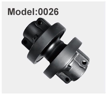 ราคาโรงงาน 0026 ล็อกรูปแบบ Excavator Track รอลเลอร์ Bottom รอลเลอร์